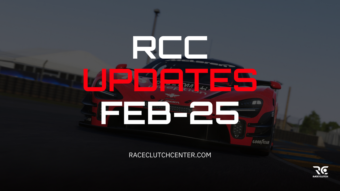 Coming to the Race Clutch Center in Feb-2025!