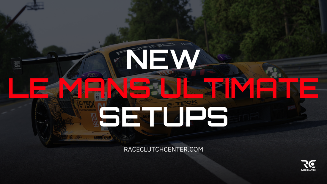 Le Mans Ultimate Setups & Coaching Now Available at RaceClutch Center